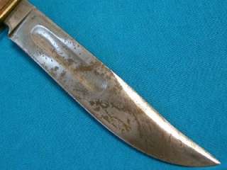 BIG ANTIQUE GERMAN STAG HUNTING SKINNING SURVIVAL BOWIE KNIFE KNIVES 