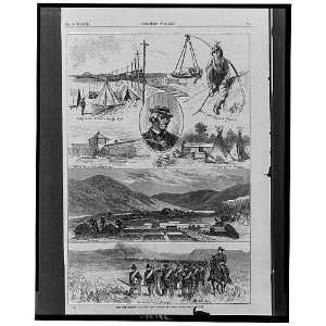  Nez Perce War, Chief Joseph,Lapwai,Perce,Wallula,1877 