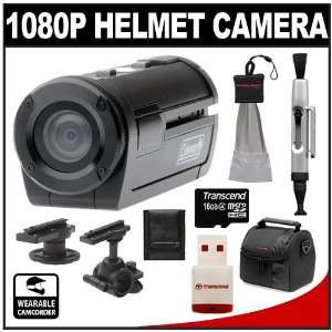  Sports Waterproof 1080p HD Helmet Wearable Camcorder Video Camera 