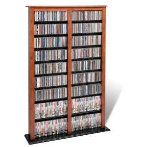  CD / DVD / VHS 800 Stylish Multimedia Floor Storage Rack 