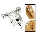316L SS Ear Cartilage Piercing Earring Ring Tribal 18G