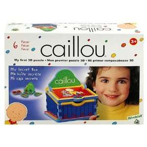   Caillou My First 3D Puzzle   Caillou   My Secret Box Toys & Games