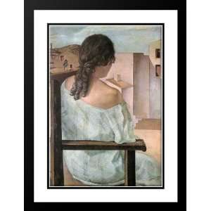  Dali, Salvador 28x38 Framed and Double Matted Girl from 