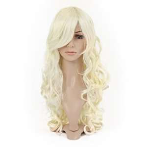 6sense Charm Long Wavy Beige Hair Synthetic Wig Beauty
