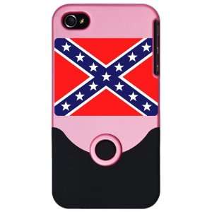   or 4S Slider Case Pink Rebel Confederate Flag HD 