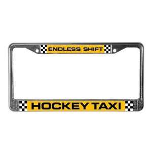  Hockey Taxi Sports License Plate Frame by  