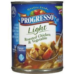 Progresso Light Reduced Sodium Chicken & Vegatable Soup, 18.5 oz, 12 