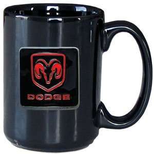  Dodge Coffee Mug Sisq 3D Metal Logo Cut Hand Enameled 