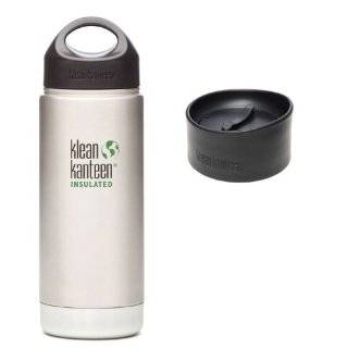   Mouth Insulated Bottle w/ 2 Caps (Stainless Loop Cap and Cafe Cap