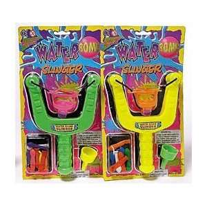 BOMB SLINGER   Launch cup & balloons included   Assorted colors   Size 