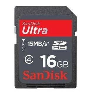 SanDisk Ultra 16 GB Class 4 SDHC Flash Memory Card SDSDRH 016G A11