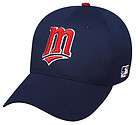 MLB velcro adjustable back ALT. cap navy blue hat (MINNESOTA TWINS 