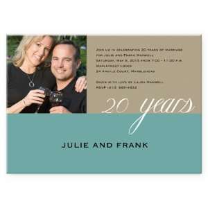  Forever Together 20th Invitations 