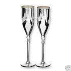 Wedding Toasting Glasses Flutes/Crystal  Engraved FREE