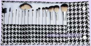 16 pc White Make up Brush set [BS28]  
