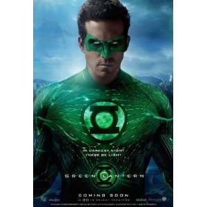  Green Lantern   Ryan Reynolds   Movie Poster Print   11 x 