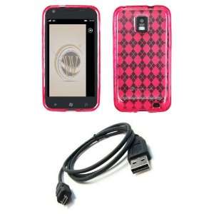 Samsung Focus S (AT&T) Premium Combo Pack   Pink Thermoplastic 