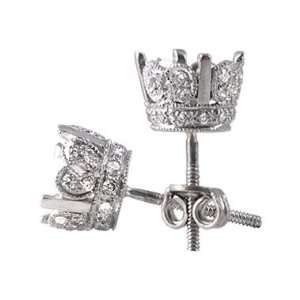  Royal Platinum Semi Mount Earrings Jewelry