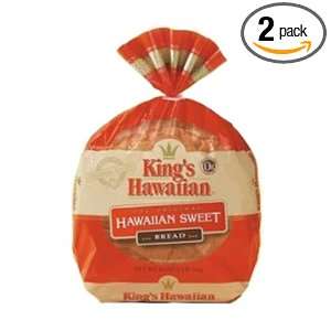Kings Hawaiian Original Round Loaf Sweet Bread 16 oz (Pack of 2 