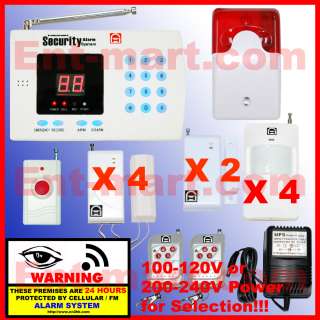   Wireless Home Security UPS Power Alarm System Tracking Post P13  