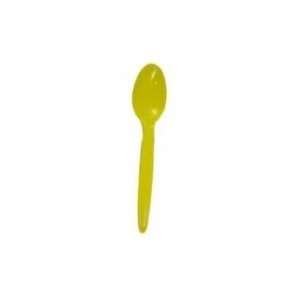 Yellow Tea Spoon , Heavy Weight (100pcs/bag;10bags/ctn)  