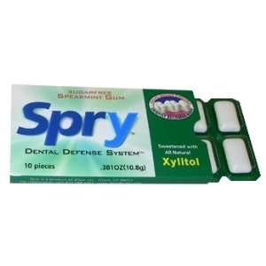  Xylitol Gum Spearmin (10pCapsules) Spry Brand Spry 