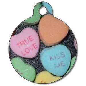   Candy Pet ID Tag for Dogs and Cats   Dog Tag Art