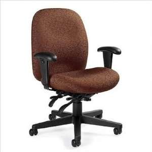  Enterprise Fabric Medium Back Multi Tilter Chair Office 