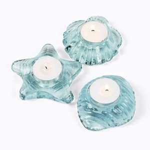 Seashell Shaped Tealight Holders   Party Decorations & Lamps, Candles 