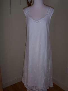 NWT NEW April Cornell White Lace Occasion Dress S 8  