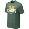 Nike NFL Player Knows T Shirt   Mens   Clay Matthews   Packers   Dark 