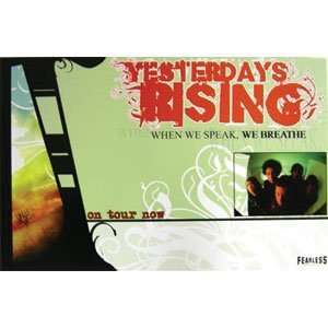  Yesterdays Rising   Posters   Limited Concert Promo