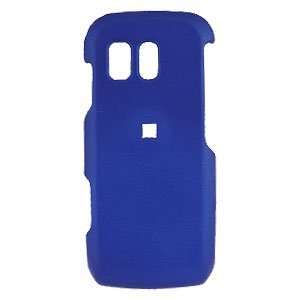   Rubberized Blue Snap on Cover for Samsung M540 Rant 