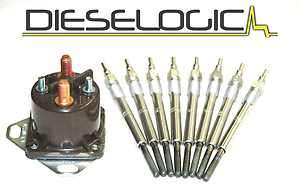 1995 2003 FORD 7.3L POWERSTROKE GLOW PLUG AND CONTROLLER SET 7.3 NEW 