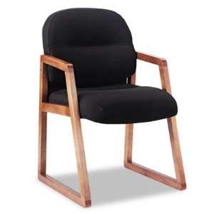 HON 2190 Pillow Soft Wood Series Guest Arm Chair, Medium Oak/Confetti 