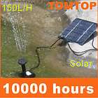 Solar Power Fountain Water Pump Garden Plants Watering  