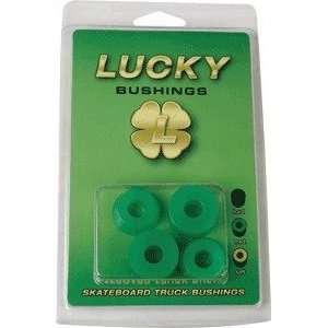  Lucky Green Skateboard Bushings   4 Pack   Medium Sports 