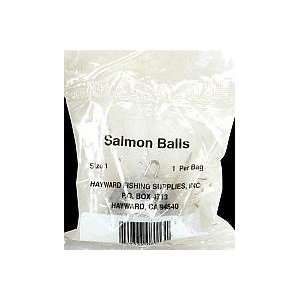  SALMON LEAD BALL #1 1/PK