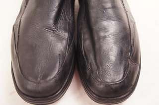 MBT Loafers Black Leather Rocker 12.5 Mens Shoes  