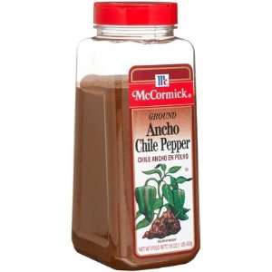  McCormick Ancho Chile Pepper, Ground, 16 oz Plastic Bottle 