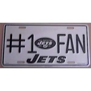  New York Jets Fan License Plate