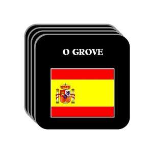  Spain [Espana]   O GROVE Set of 4 Mini Mousepad Coasters 