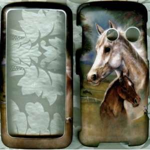  Horse rubberized LG Banter Touch UN510 Skin PHONE HARD CASE 