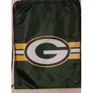  Green Bay Packers NFL Logo Drawstring Backpack