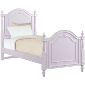 Stanley twin Low Post Panel Bed lavender Antique 