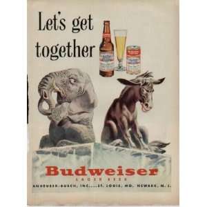  Lets get together, Republicans and Democrats  1952 