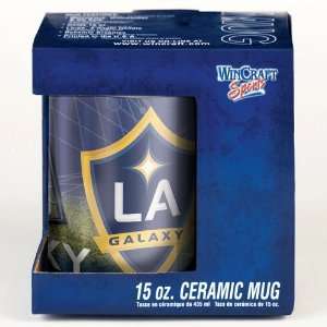 LOS ANGELES GALAXY OFFICIAL 15OZ CAPACITY MLS COFFEE MUG  