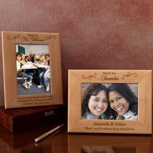    Personalized Thank You Wooden Picture Frame