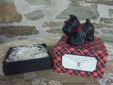Scottie Dog Soap by Gianna Rose Atelier Fresh Linen Scented New in Box 