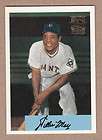 Willie Mays 1997 Topps Reprint Card #4 1954 Bowman